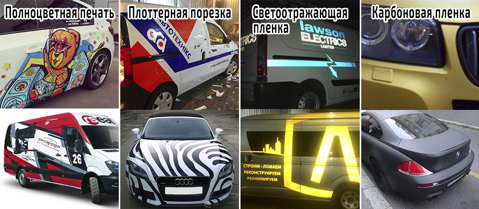 Реклама на авто у Києві