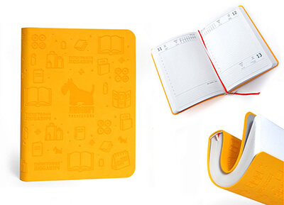 щоденники з логотипом