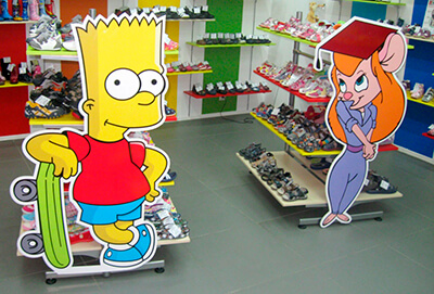 ростовая фигура симпсоны