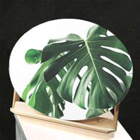 полотно овал