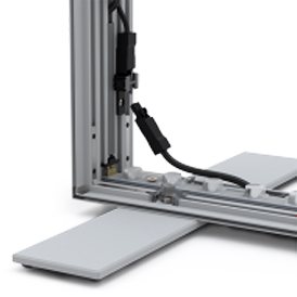 мобільний текстильний стенд