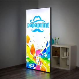 мобільний текстильний стенд