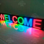 бегущие строки - фото